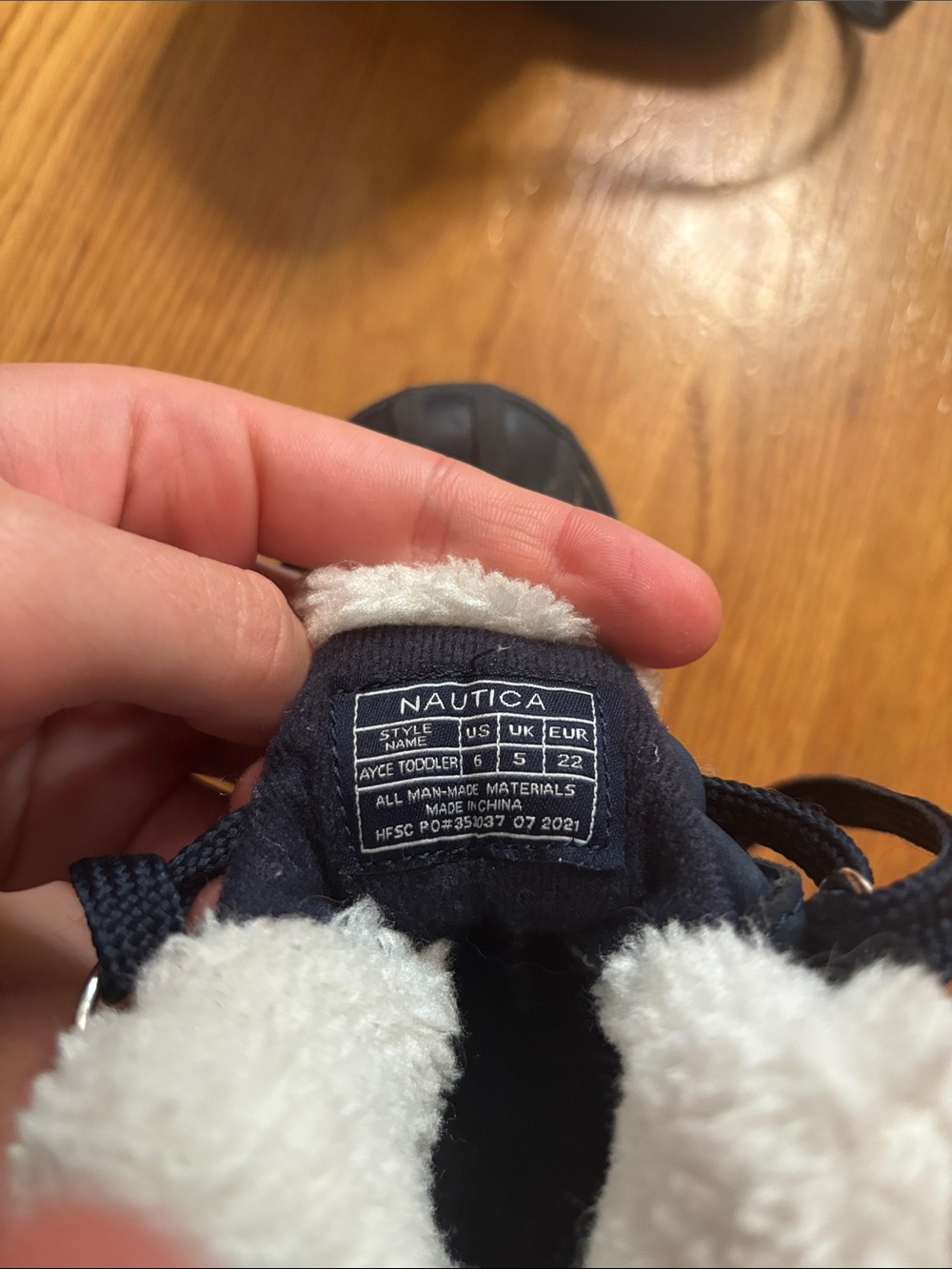 Nautica Kids Boys & Girls Duck Kids Waterproof Rain Snow Boot Size 6 - Picture 5 of 5